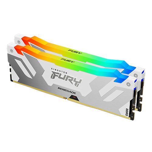 Kingston Fury Renegade RGB 64GB DDR5 6400MHz CL32 White Kit Kingston Fury Renegade RGB 64GB DDR5 6400MHz CL32 White Kit